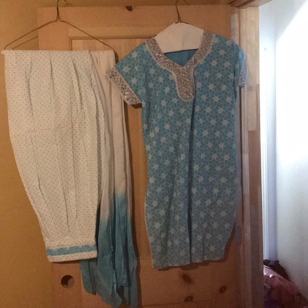 Three-piece Indian pants set